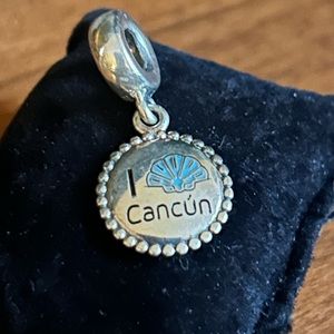 PANDORA Charm - I Love Cancun - S/S